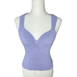 NEW! FREE PEOPLE Intimatley XS/S Sweetheart Crop Tank Top Cami